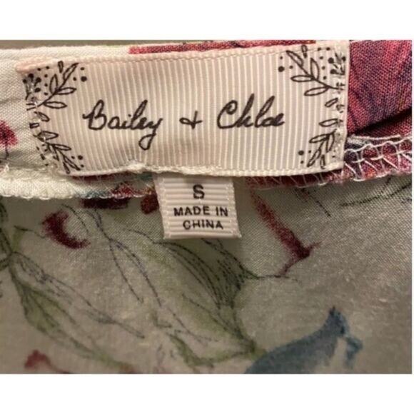 Bailey & Chloe Anthropologie Women's Size Small Multicolored pull over - Picture 5 of 7